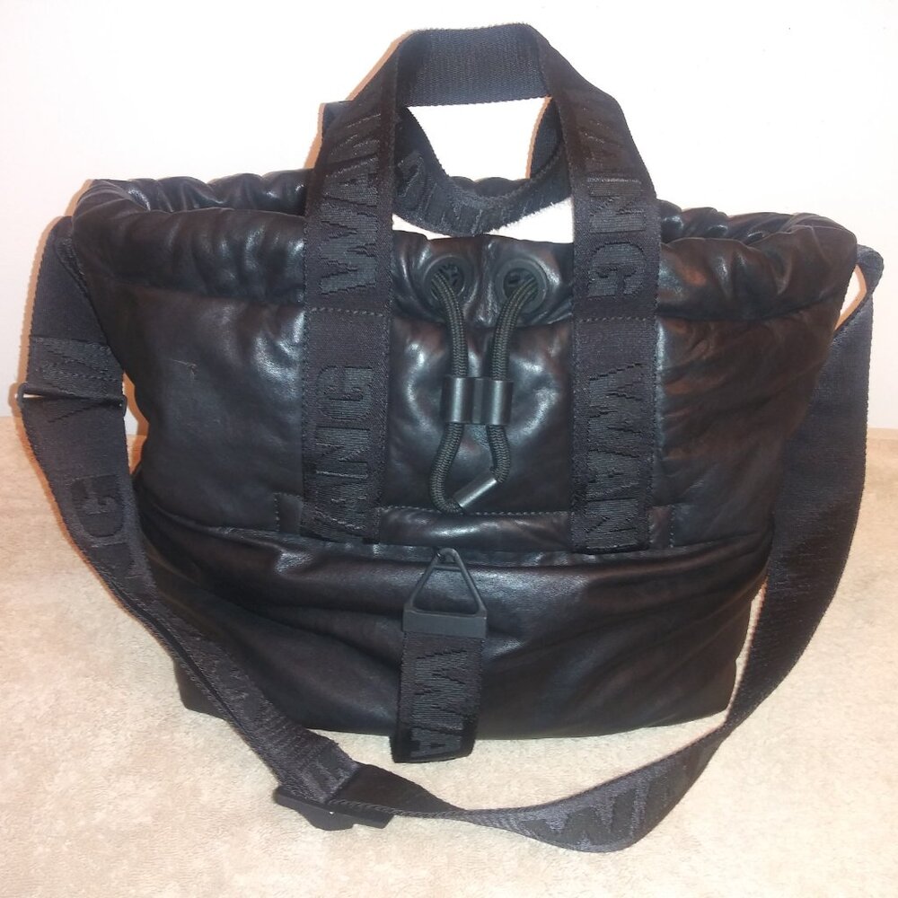 Alexander Wang x H&M Leather Duffle Tote Travel Bag